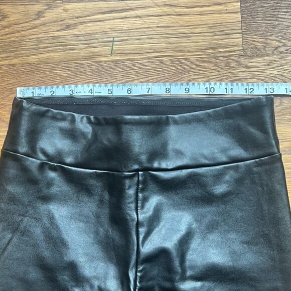Abercrombie & Fitch Vegan Faux Leather Leggings – Women’s Size Small (Black) - Picture 5 of 8